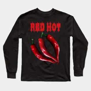 Hot Chili Spicy Food Expert Long Sleeve T-Shirt